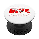 DIVE Madeira Beach Florida SCUBA Tauchen Schnorcheln PopSockets mit austauschbarem PopGrip