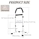 Aufstehhilfe Senioren, Chair Stand Assist for Elderly, Gehhilfe Aufstehhilfen für Senioren,Höhenverstellbar Aufstehhilfe Sofa Bett, Aufstehhilfe vom Sofa, Bett, Toilette, Gehen (Anti-Rutsch Fußmatten)