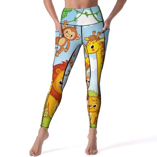 Leggings pour fitness gym et course à pied pantalon taille haute femme S