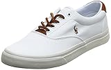 Leger Polo Ralph Lauren Herren Thorton Sneaker, Weiß, 48 EU