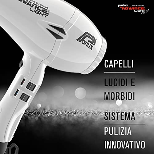 Parlux 387 Advance Light Ionic & Ceramin Hairdryer White, produkt do włosów
