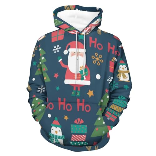 Hoodie Santa Claus un pull de Noël unisexe à offrir pour homme et femme