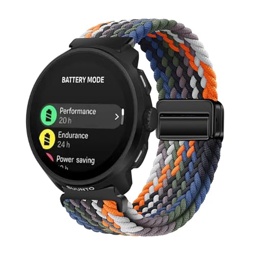�ґg�\�����[�v�e���X�g���b�v�Ή�Suunto Run�p�����o���h�N�C�b�N���[�X���v�i�C�����X�g���b�v�ւ��x���g���C�o�b�N�������x���g�}�O�l�b�g�R���p�`�u���V���I�~Suunto Run�L�k���������f�B�[�X �����Y (21)