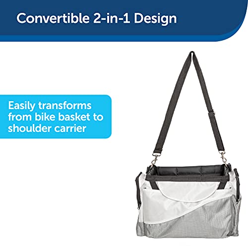 PetSafe Happy Ride Bicycle Basket for Dogs and Cats - Sport Style Light Nylon Material - Detachable Carrier with… - Image 5