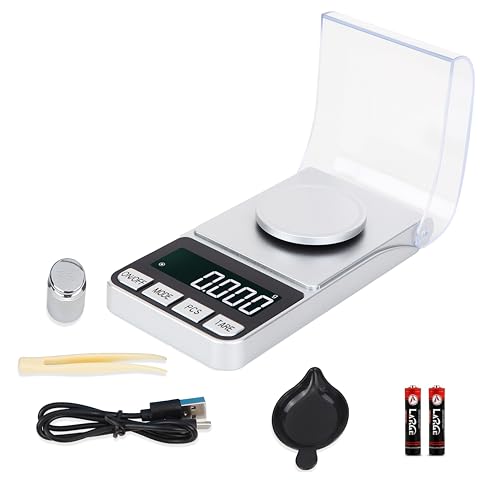 Rechargeable Digital Milligram Jewelry and Food Scale