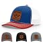 Royal/White/Red Mesh
