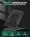 SCITOO Center Console Lid Replacement Kit for 1999-2007 For Chevy Silverado, Avalanche, Suburban, For GMC Sierra, Yukon - Center Console Cover OEM 19127364, 19127365, 19127366 Dark Grey
