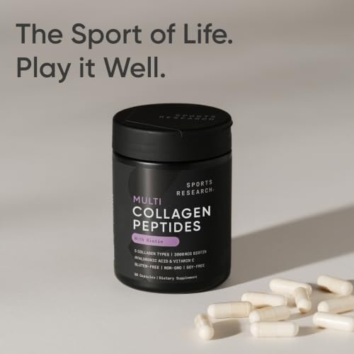 Sports Research Collagen Peptides Capsules