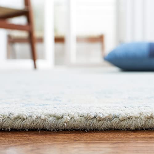Tapete Safavieh 8x10 Rectangular Azul y Beige miniatura 5