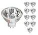 Pack Of 10 20MR11/FL/CG 20 Watt, 12 Volt MR11, 12V, 20W G4 Bi-Pin Base, With UV Glass Cover, Halogen Flood Light Bulb