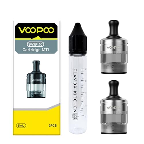 yS2/X2z PnP-X POD J[gbW for VooPoo DRAG S2/X2 2{FlavorKitchenIWiڐt{gZbg (Silver/MTL)