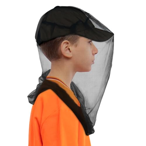 South to East Kids Mosquito Head Net 2 Pack Bug Protection for Ages 5-12 by South to East - Used condition - CA$14.24