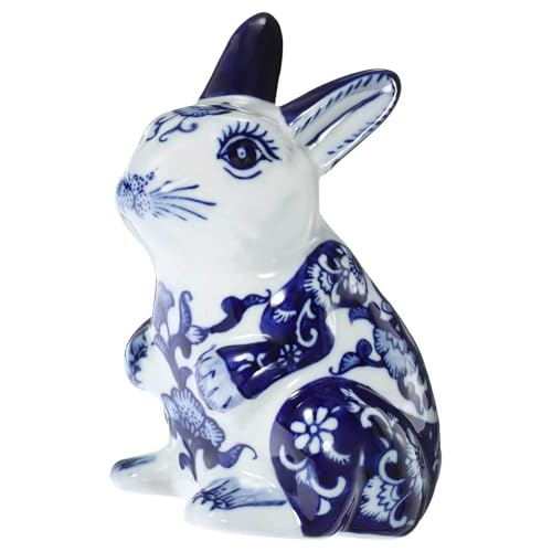 Lapin en céramique décoration maison figurine Healeved table salon