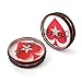 GSE Games & Sports Expert 3-Inch Double-Sided Casino Clear Acrylic Poker Dealer Puck Button