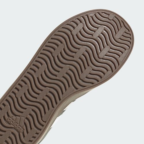 adidas VL Court 3.0 Skateboarding Sneaker for Unisex-Kids, Black, 24.5 cm4