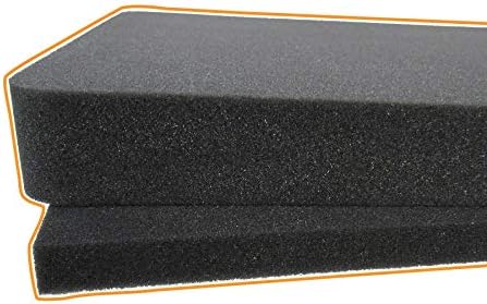Plano 36" All Weather Tactical Case 108364 Replacement Foam Inserts (2 Pieces. Center & Base)