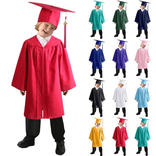 Design classica elegante – La toga taglio tradizionale e il cappello con nappina creano un aspetto formale e raffinato, perfetto per scattare foto memorabili durante la cerimonia.