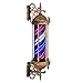 Produktbild Outdoor Wasserdicht Barber Pole, Rotating & Illuminatedhair Friseursalon Friseursalon Friseursalon Schild, 90 cm groß, Retro-Licht führte rote weiße blaue Streifen Wasserdicht Energie sparen Retro Wal