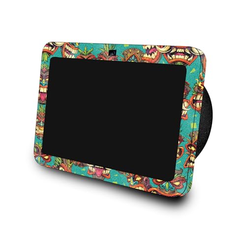 Image of Glossy Glitter Skin Compatible with Amazon Echo Show 8 (3rd Gen, 2023) - Crazy Tikis - Premium 3M Vinyl Protective Wrap Decal Cover - Easy to Apply | Crafted in The USA by MightySkins