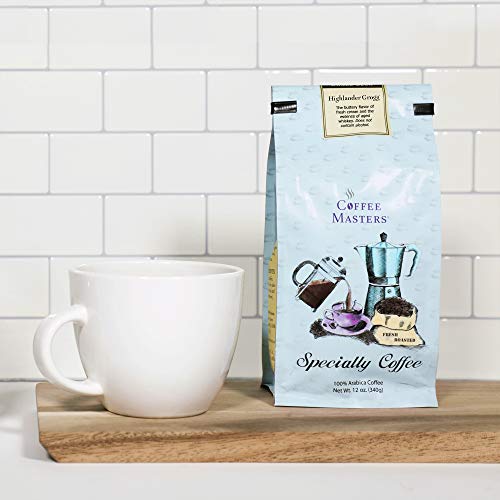 Coffee Masters Flavored Coffee, Highlander Grogg, Ground, 12-Ounce Bags (Pack Of 4) #TOP1