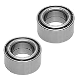 Detroit Axle - Pair Front Wheel Bearings for Subaru Outback Forester Impreza Legacy Baja Saab 9-2X 2 Wheel Bearings Assembly Replacement
