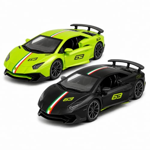 Image of Khasala Brothers Diecast 1:36 Toy Car Metal Body Openable Doors, Bonnet & Boot Pull-Back Action for Kids Diecast Model (Colors as Per Stock) (Multi1)