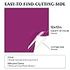 TAVOLOZZA Permanent Adhesive Vinyl Sheets - 12”x 12” - 79 Sheets Assorted Colors (Matte and Glossy) Includes Squeegee Works with Cutting Machines Such as Cricut #4