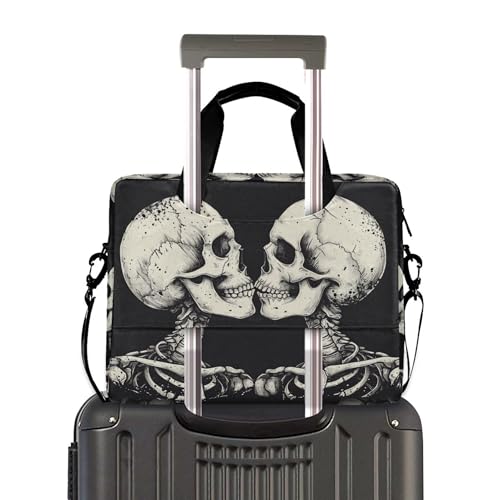 Funda para portátil ALAZA Skull Valentine 13-15.6 pulg miniatura 3