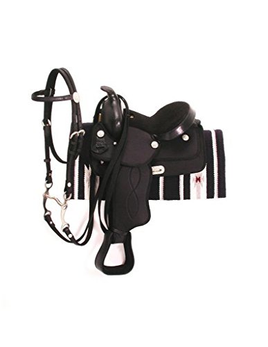 King Series Jr Premier AA Saddle Package 10 Black