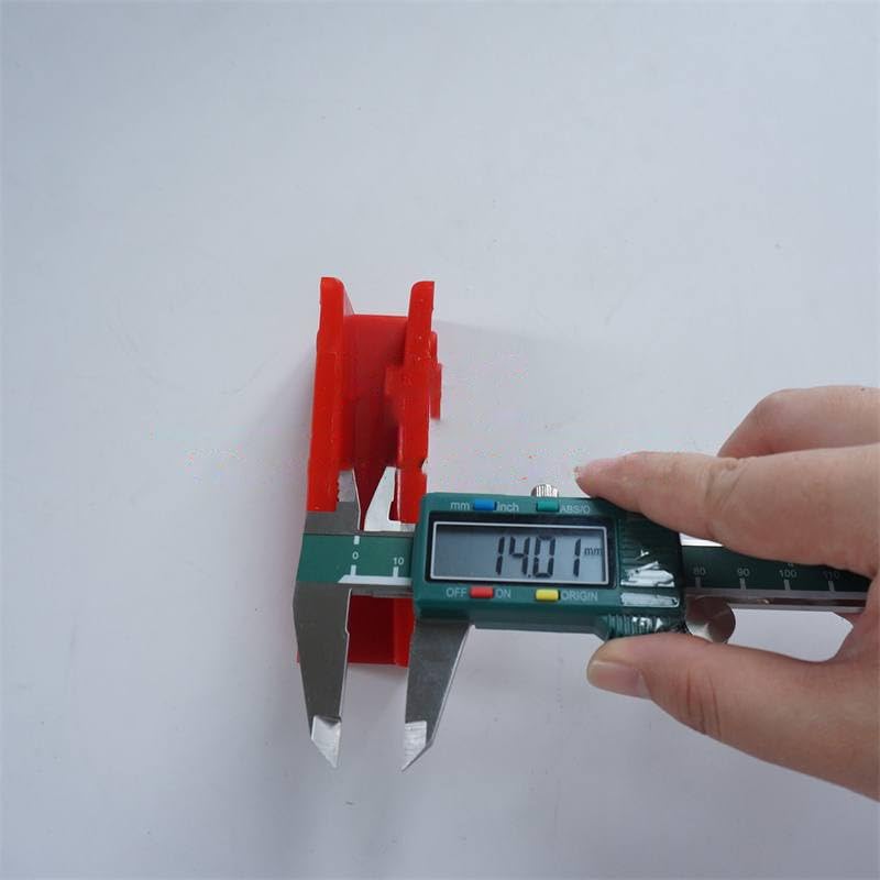 10PCS Elevator Guide Shoe Insert Length 100mm Groove Width 10mm RED 100x10