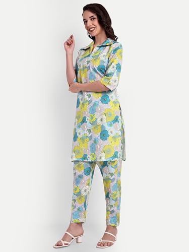 Image of TILISM Printed Co-ord Set for Women's and Girls Pure Cotton | $P