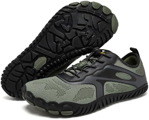 Image of HOBIBEAR Barefoot Shoes for Women Men Wide Toe Box Zero Drop Cross-Training Minimalist Unisex