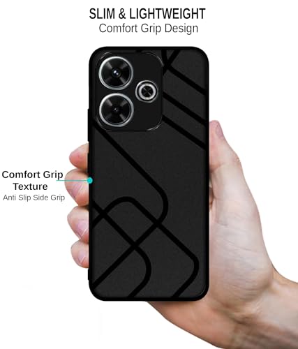 Casotec Zig-Zag Black Case for Mi Redmi 13 5G - Image 5