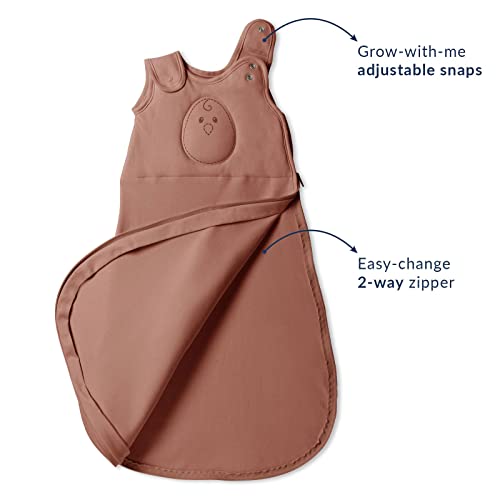 image for Nested Bean Zen Sack - Gently Weighted Sleep Sack, Baby: 0-6 Months, H