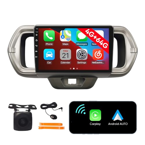 [4G 64G] Android Car Stereo FM Radio Carplay Android Auto 9