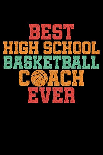 High School Basketball Coach Notebook 6x9, 120 Pages
