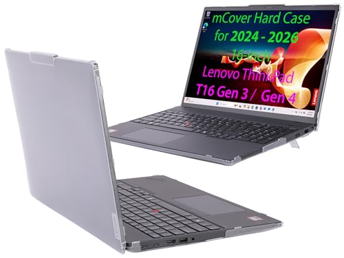 Funda Lenovo ThinkPad T16 Gen 3 carcasa rígida 16 pulgadas policarbonato transparente mCover