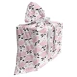 TAMAÑO - 70 cm de ancho, 80 cm de largo. 1 bolsa grande + 3 cintas para moño. HECHO EN TURQUIA.