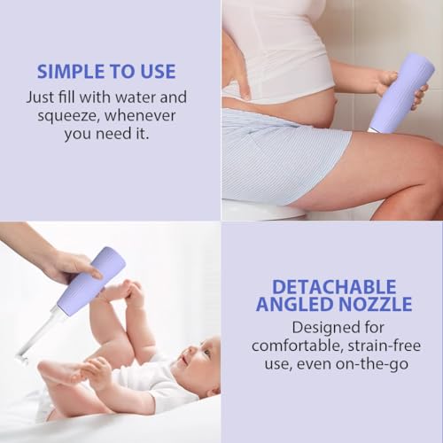 Image of HANNEA 500ml Health Faucet with 2 Spray Nozzles, Travel Bidet