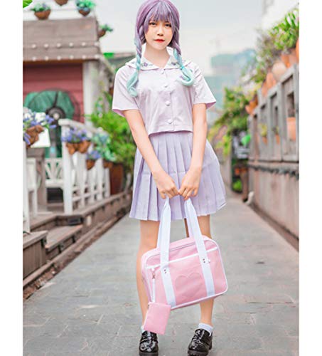 Ita Heart Shape Window Japanese Handbag JK Purse Satchel for Lolita Comic DIY Shoulder Bag3