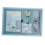 LOLIPPYY Kreatives Notizbuchset mit Hardcover Handliches Scrapbook Tagebuchbox Robustes Papier für Reisen Geschenkidee für Freunde