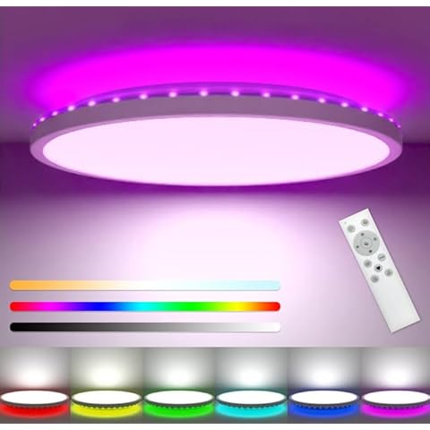 30CM LED Ceiling Light with Remote Control Cover