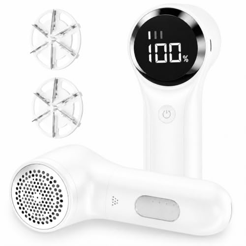 Buywoo Fabric Shaver, Electric Lint Remover, Rechargeable Lint Shaver, Household Essentials for...