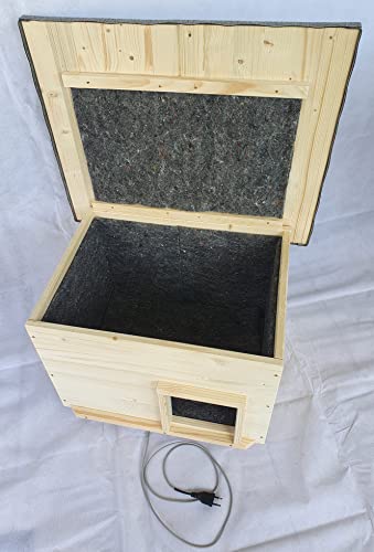 Maison chat extérieure chauffante isolée et cabane chat résistante aux intempéries - 4