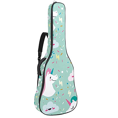 Housse pour guitare acoustique antichoc avec rembourrage confortable 106 cm