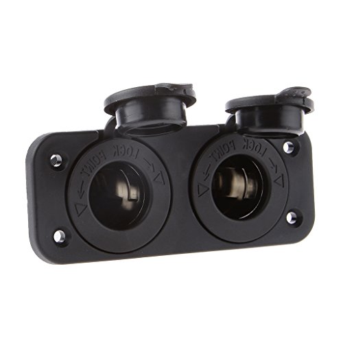 MERIGLARE Adaptador Duplo Divisor de Isqueiro para Carro 12v 2 Vias para Carro