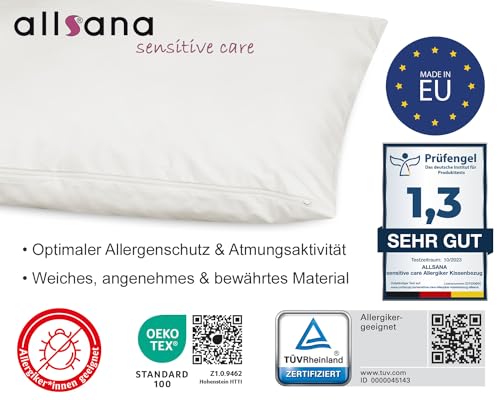 Allsana - Federa antiallergica, anti-acaro, per