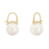 Blanche Gold Pearl Women&apos;s Fashion Drop Earrings - Elevate Your Look with a Touch of Elegance