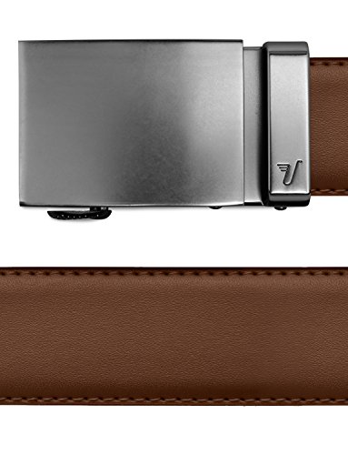 Image of Mission Belt Men's Leather Ratchet Belt, 40mm Metal Collection