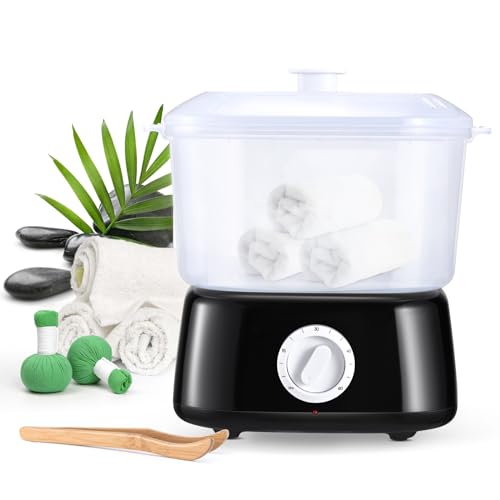 Couleeur Chauffe Serviette, Chauffe Serviette Esthetique avec Pince à Serviette 202°F en 10...